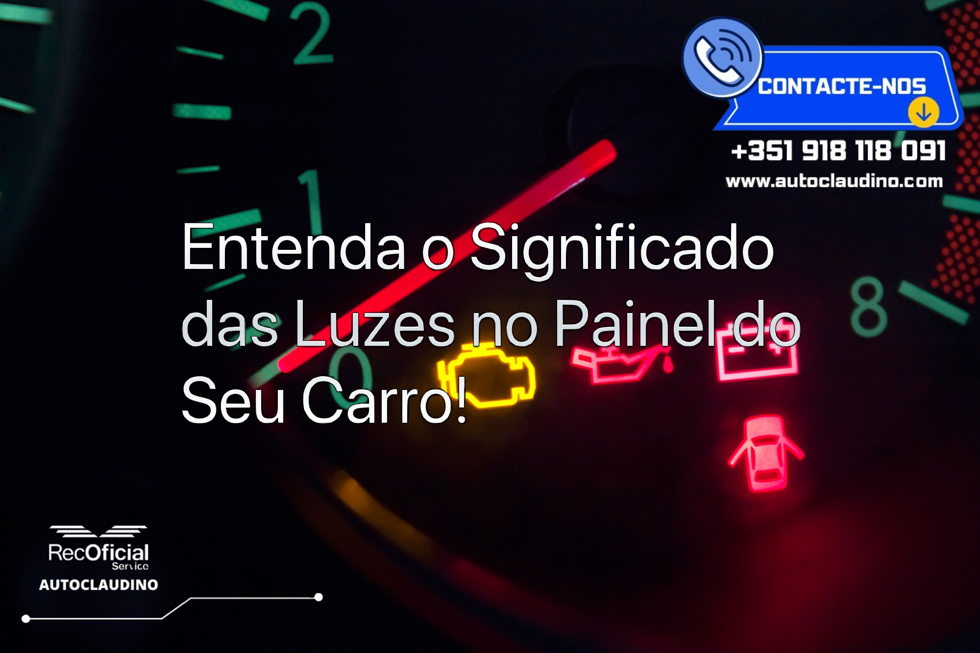 Entenda o significado das luzes no painel do seu carro