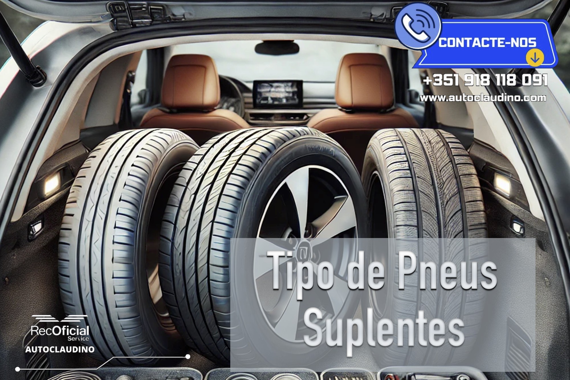 Tipos de pneus suplentes
