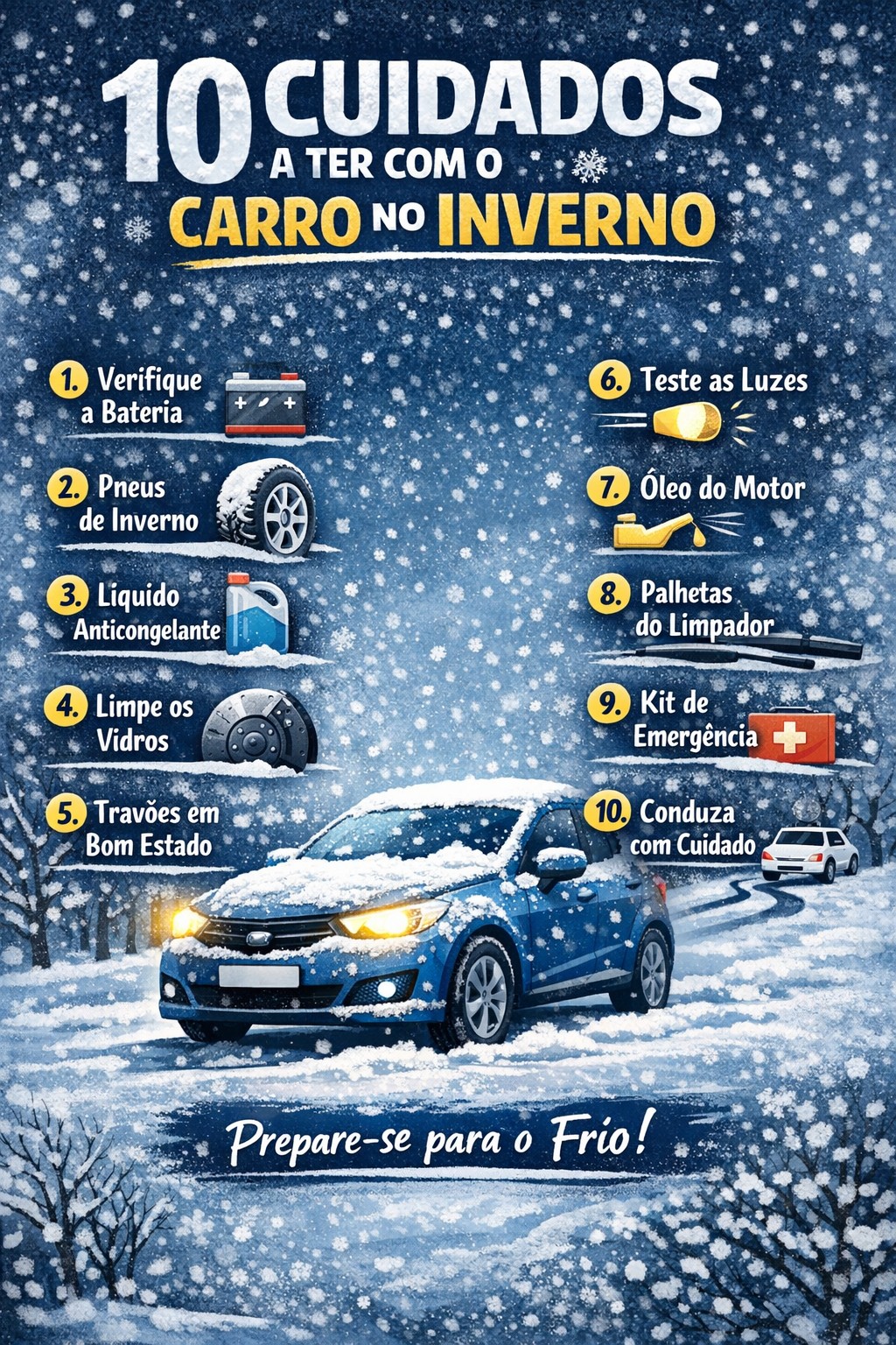 10 cuidados a ter com o carro no inverno 1 10 cuidados a ter com o carro no inverno