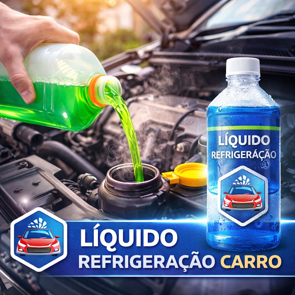 Líquido de refrigeração carro 1 Líquido de refrigeração carro