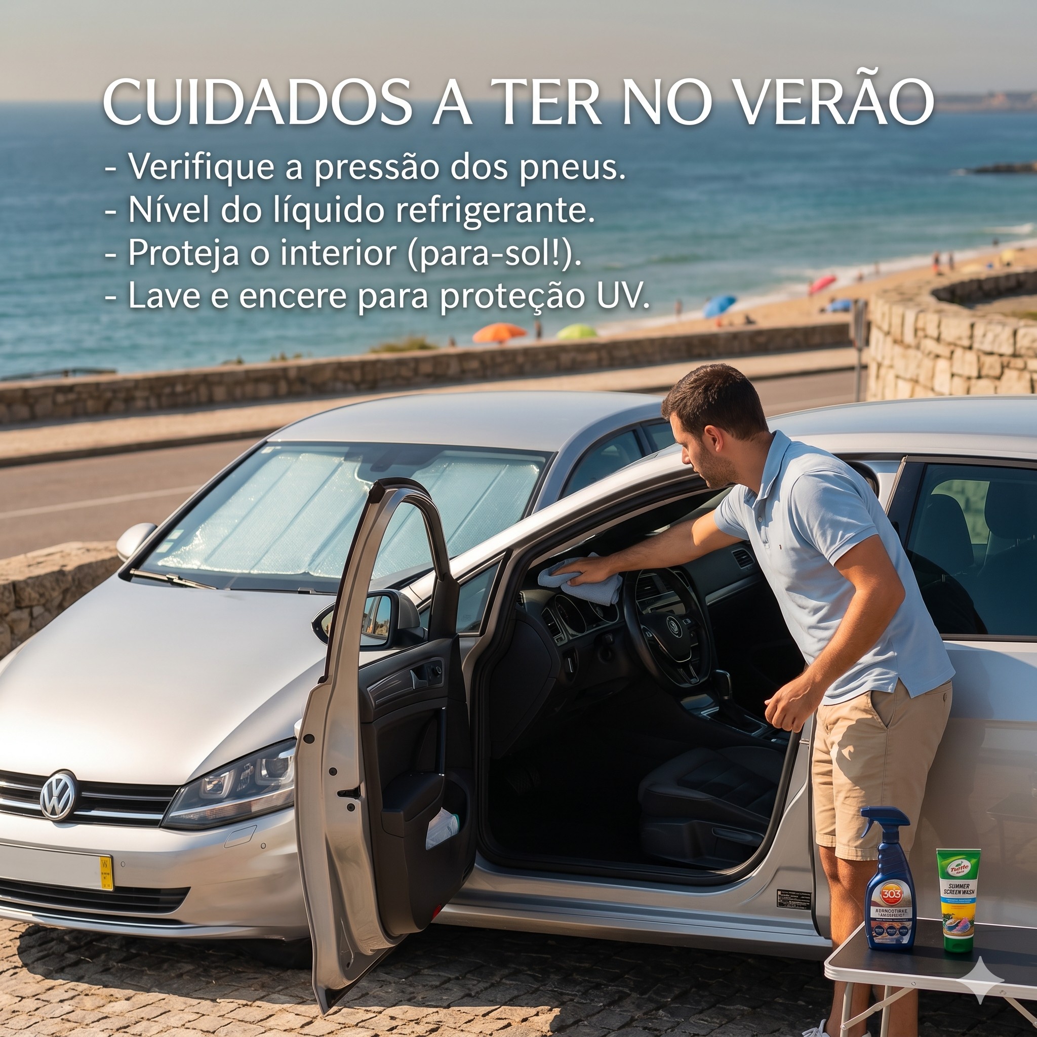 Guia Essencial: Cuidados com o Automóvel no Verão 1 Guia Essencial: Cuidados com o Automóvel no Verão